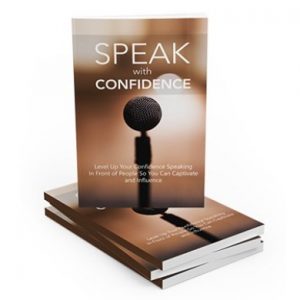 Speak with Confidence – eBook with Resell Rights